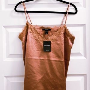 FOREVER 21 strap tank top NWT